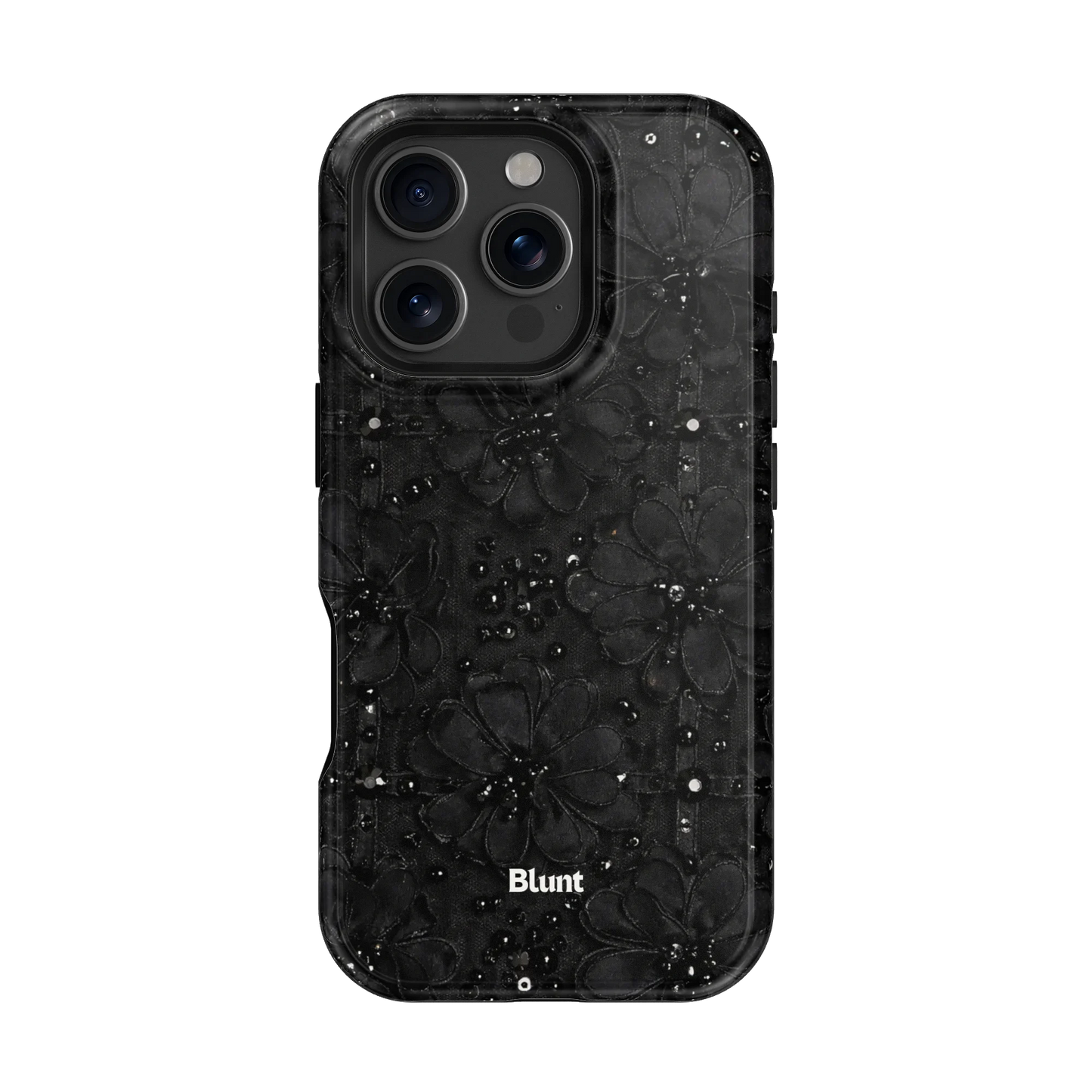 Noir Bloom iPhone Case