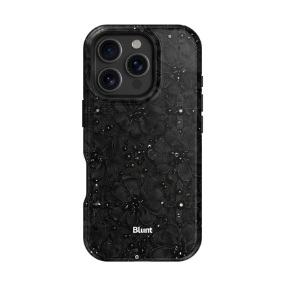 Noir Bloom iPhone Case