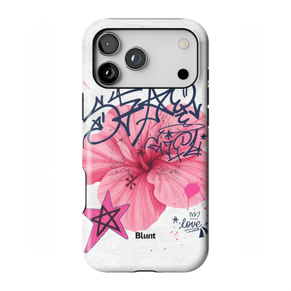 Grafitti Blossom iPhone Case