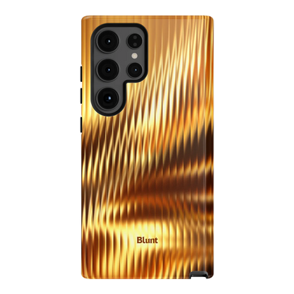 Golden Ripple Samsung Case