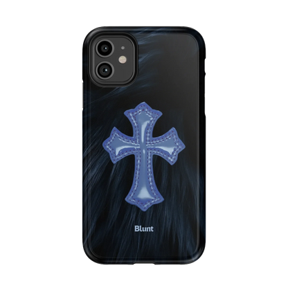 Saint Indigo iPhone Case