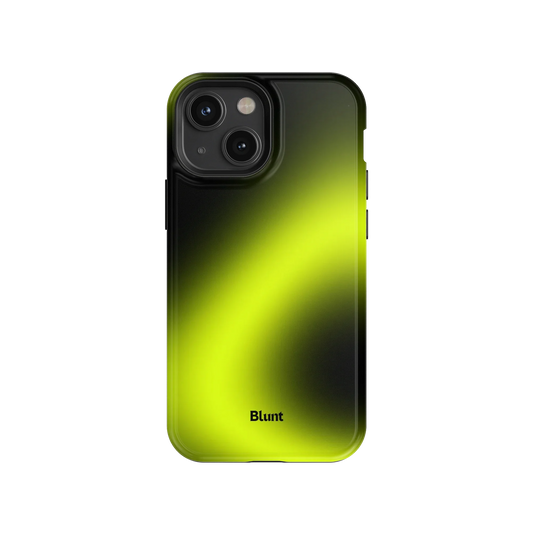 Neon Asphalt iPhone Case