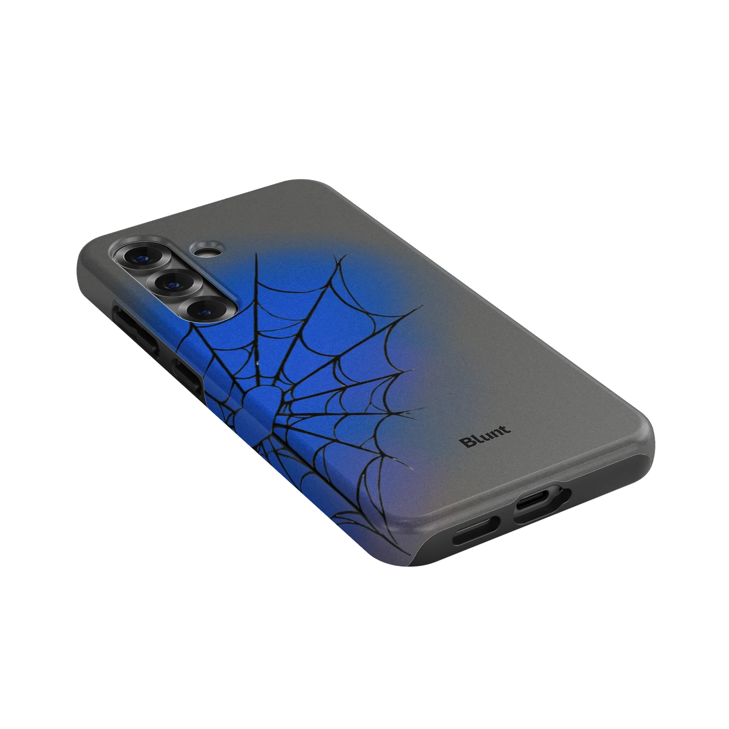 Grey Blue Web Samsung Case
