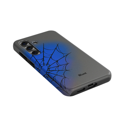 Grey Blue Web Samsung Case