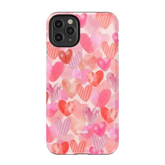 Candy Hearts iPhone Case