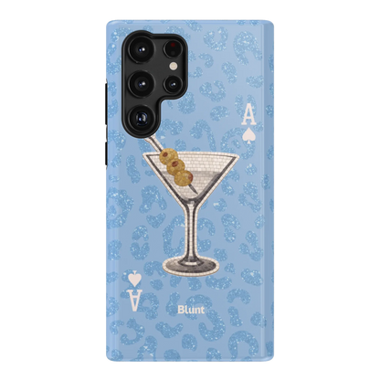 Blue Dirty Martini Samsung Case