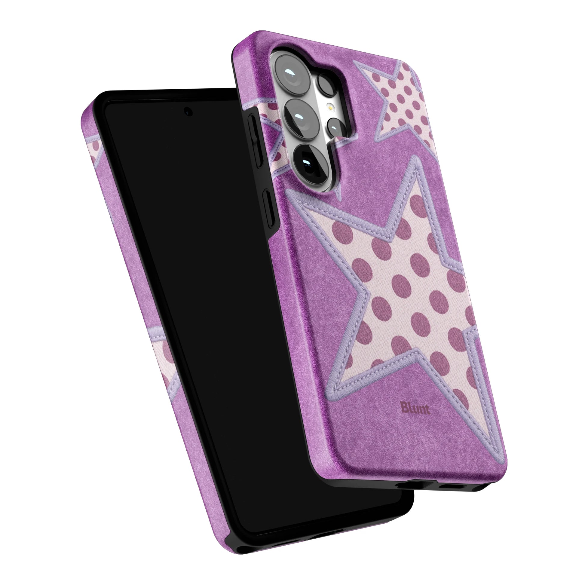 Lilac-Crush-Polka-Star-samsung-case-Galaxy S26 Ultra-5