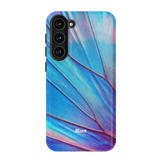 Azure Veins Samsung Case
