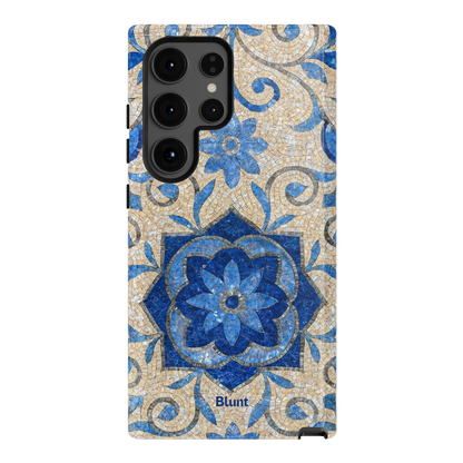 Blue Bloom Samsung Case