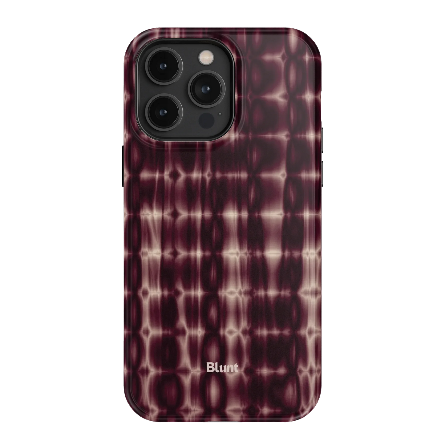 Purple Ripple iPhone Case