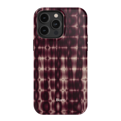 Purple Ripple iPhone Case