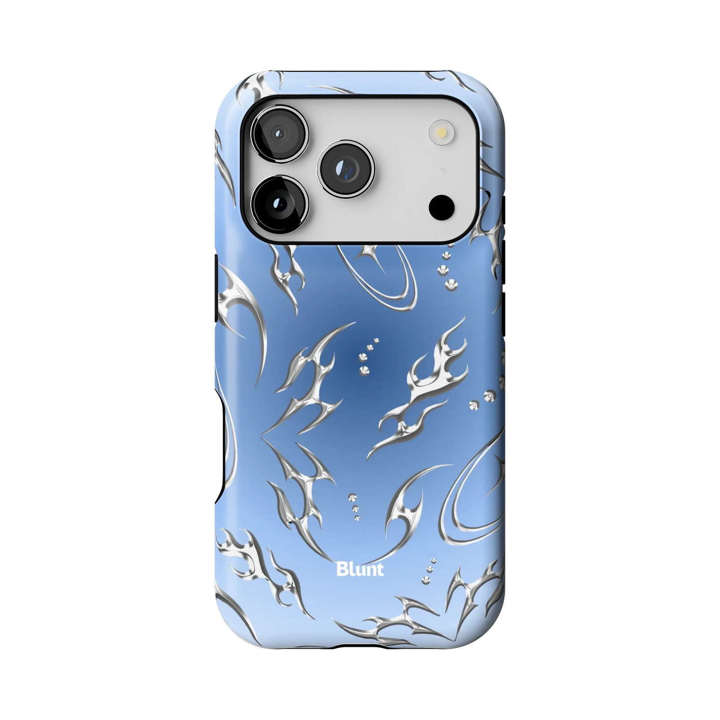 Blue Cyber iPhone Case