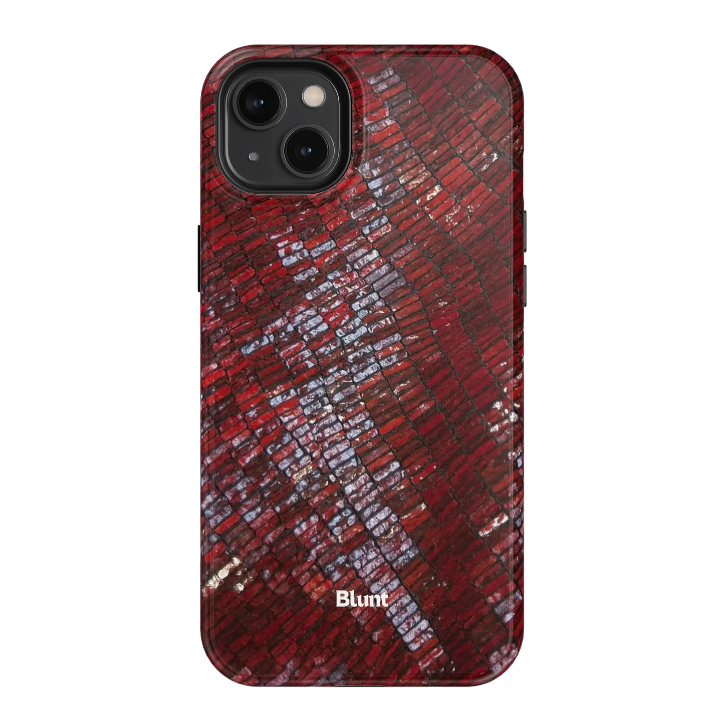 Crimson Scale iPhone Case