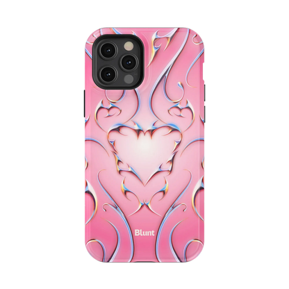 Bubble Heart iPhone Case