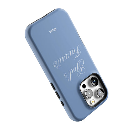 Gods Favorite Blue iPhone Case gallery - Iphone_16_Pro_5