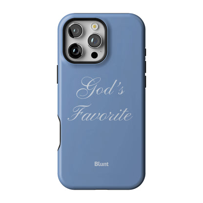Gods Favorite Blue iPhone Case gallery - Iphone_16_Pro_Max_1