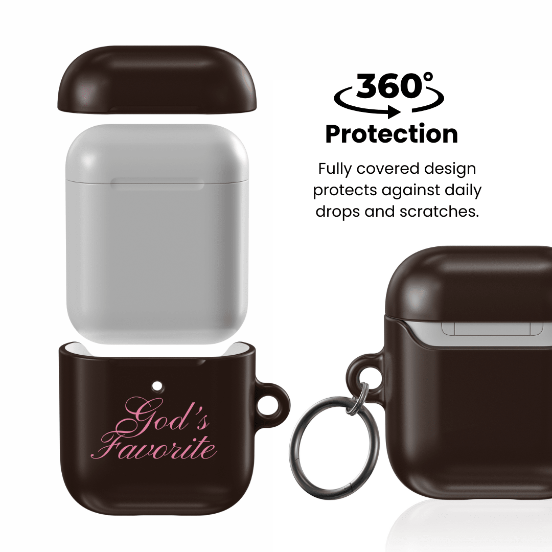 Gods Favorite Brown AirPod Case - Blunt Cases