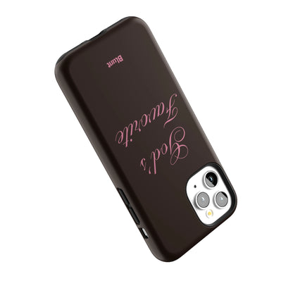 Gods Favorite Brown iPhone Case gallery - Iphone_11_Pro_5