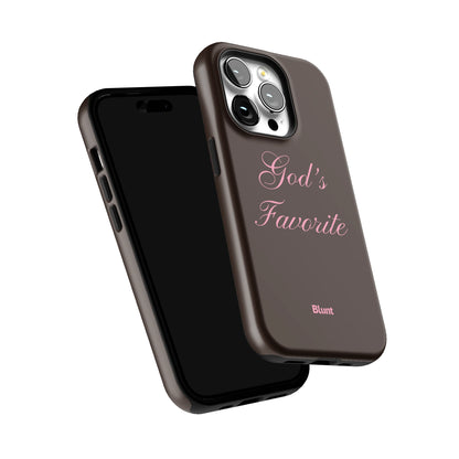 Gods Favorite Brown iPhone Case gallery - Iphone_14_Pro_6