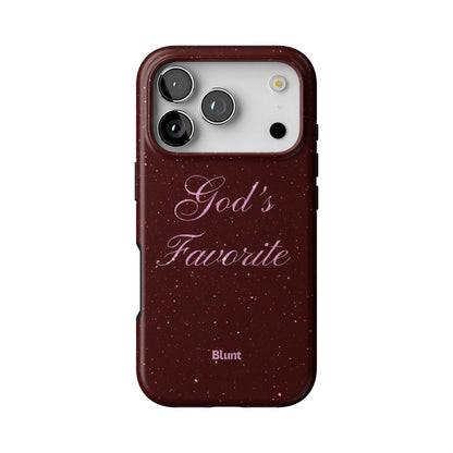 Gods Favorite Burgundy iPhone Case gallery - Iphone_17_Pro_1