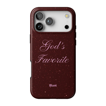 Gods Favorite Burgundy iPhone Case gallery - Iphone_17_Pro_Max_1