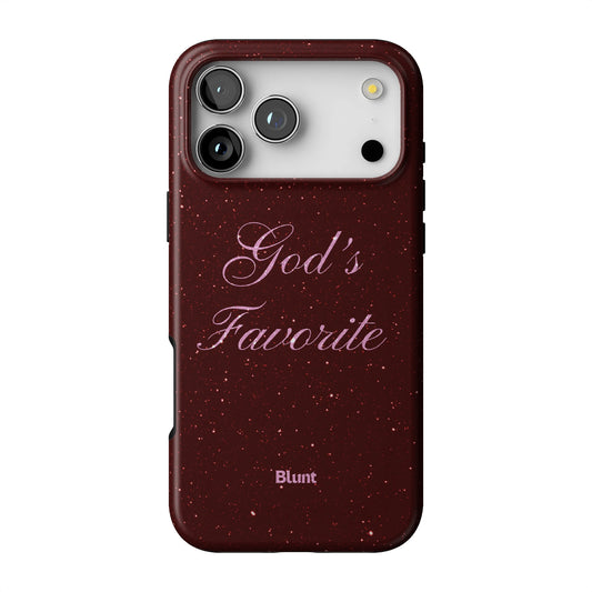 Gods Favorite Burgundy iPhone Case gallery - Iphone_17_Pro_Max_1