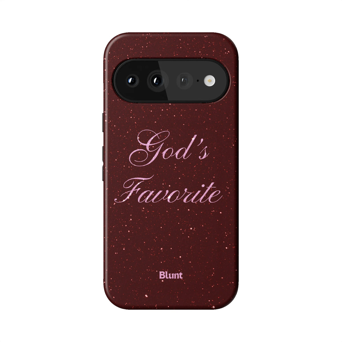Gods Favorite Burgundy Pixel Case - Blunt Cases