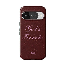 Gods Favorite Burgundy Pixel Case