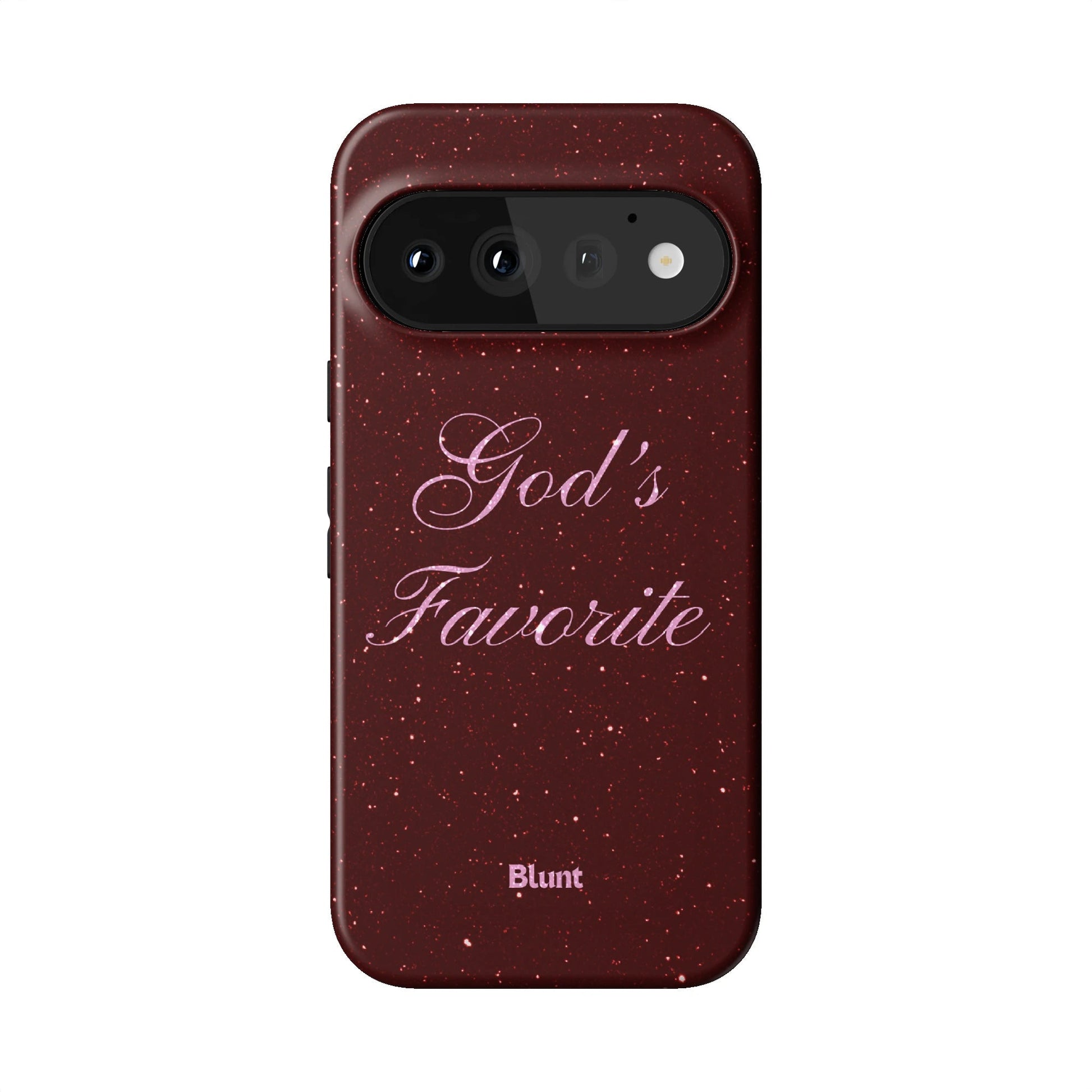 Gods Favorite Burgundy Pixel Case - Blunt Cases