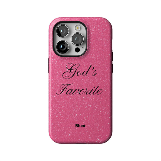 Gods Favorite Pink iPhone Case gallery - Iphone_14_Pro_1