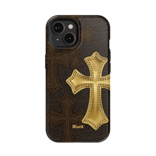 Gold Cross iPhone Case - Blunt Cases