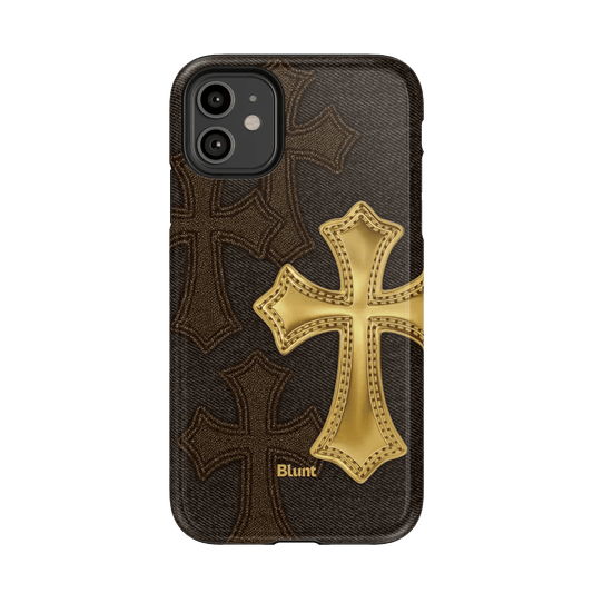 Gold Cross iPhone Case - Blunt Cases