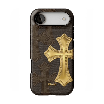 Gold Cross iPhone Case - Blunt Cases