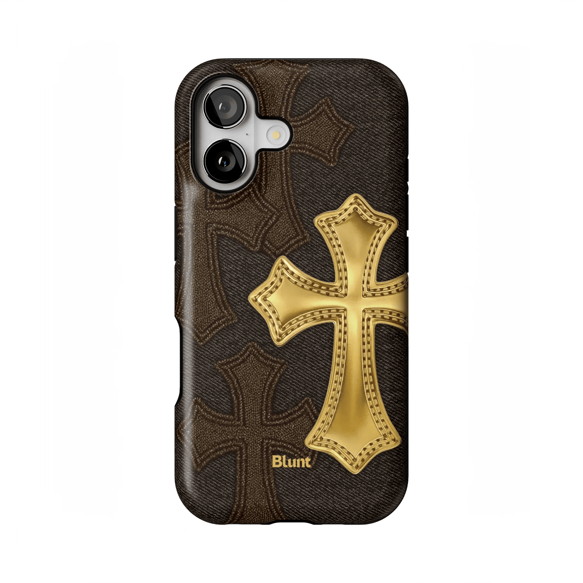 Gold Cross iPhone Case - Blunt Cases