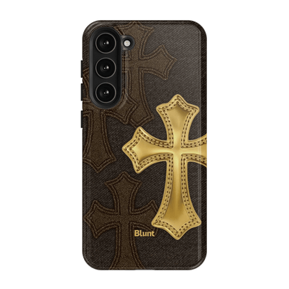 Gold Cross Samsung Case - Blunt Cases