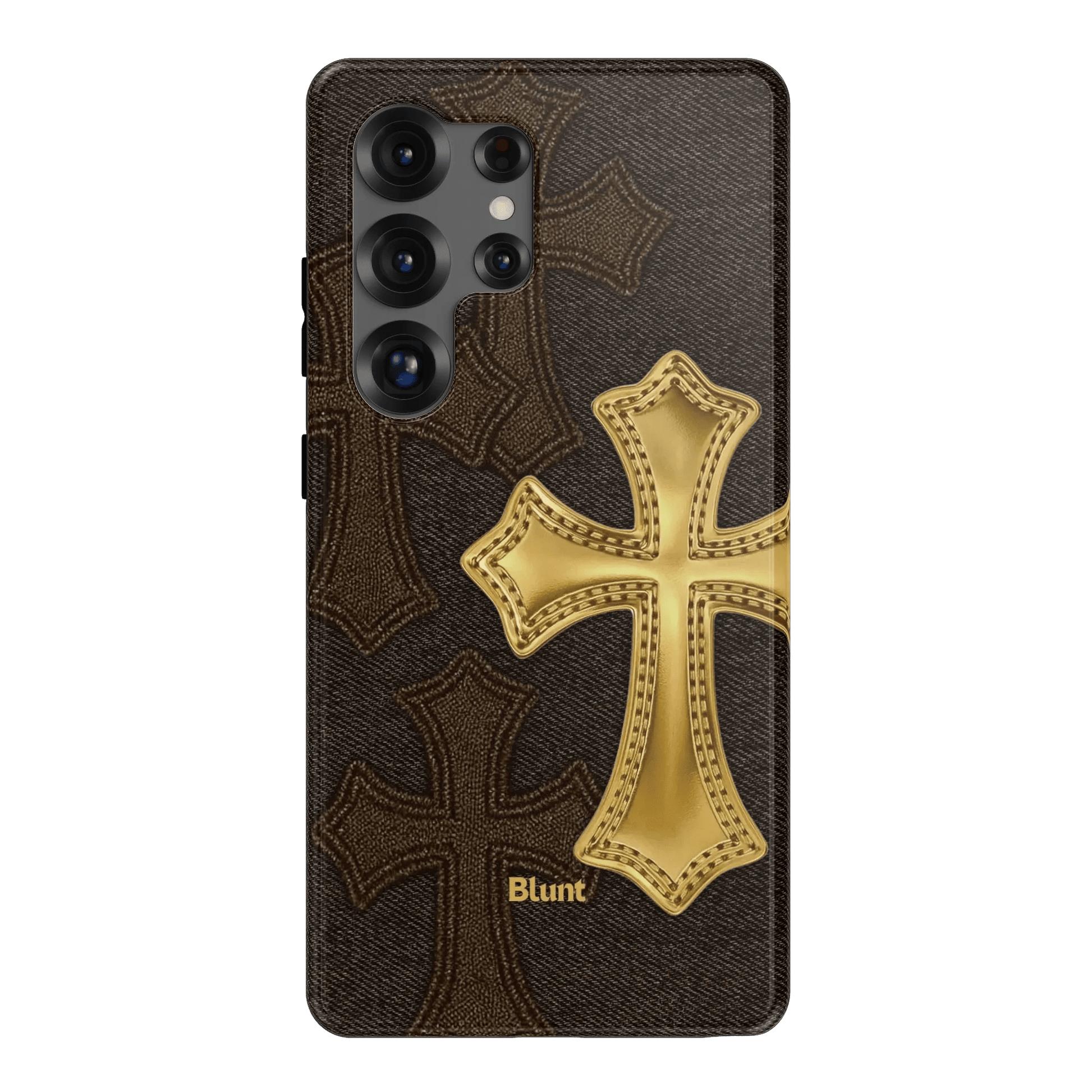 Gold Cross Samsung Case - Blunt Cases
