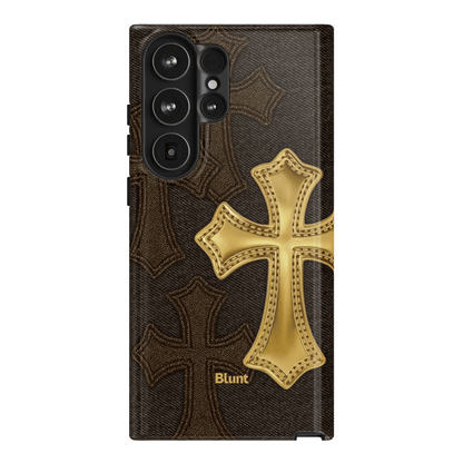 Gold Cross Samsung Case - Blunt Cases