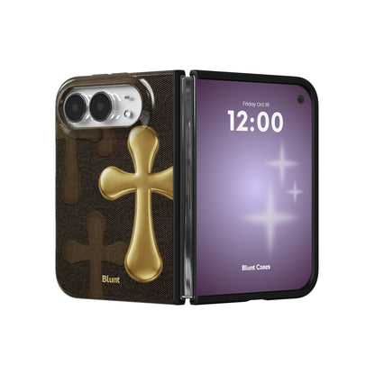 gold-patch-iphone-case iPhone 18 Duo case, view 3