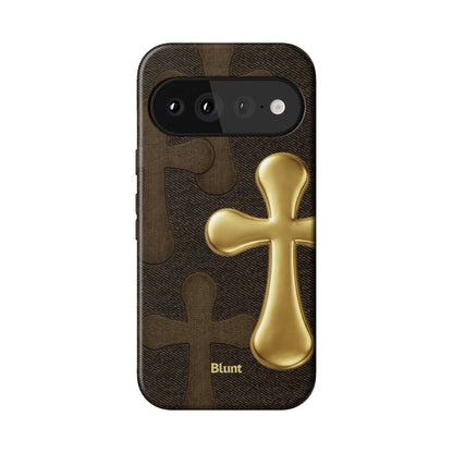 Gold Patch Pixel Case - Blunt Cases