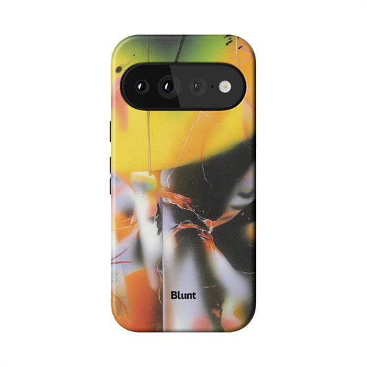 Golden Blur Pixel Case - Blunt Cases