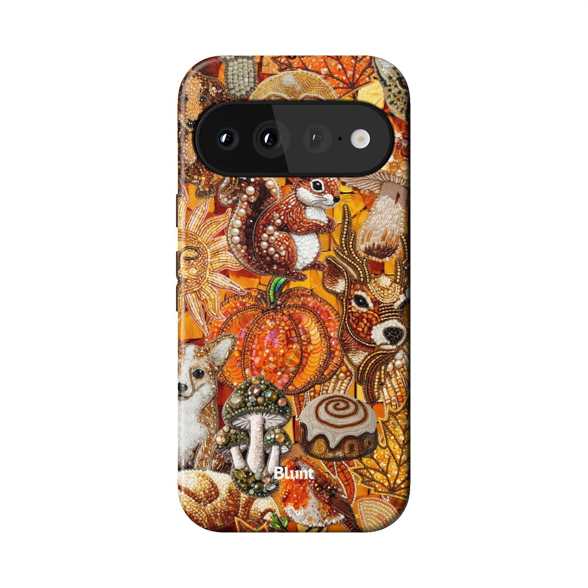 Golden Fall Pixel Case - Blunt Cases