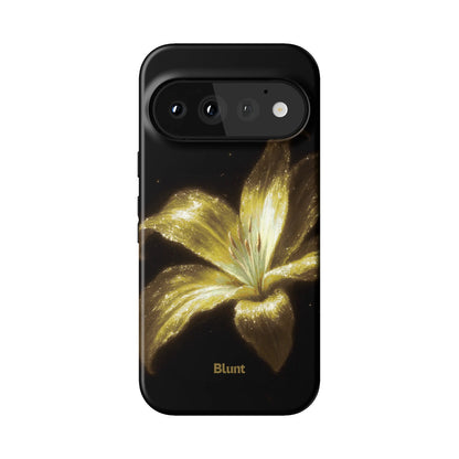 Golden Lilly Pixel Case - Blunt Cases
