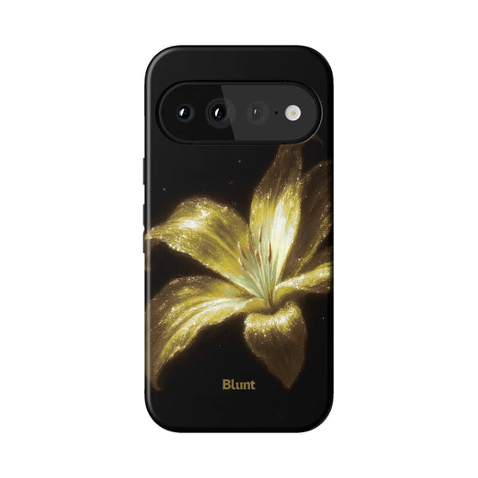 Golden Lilly Pixel Case - Blunt Cases