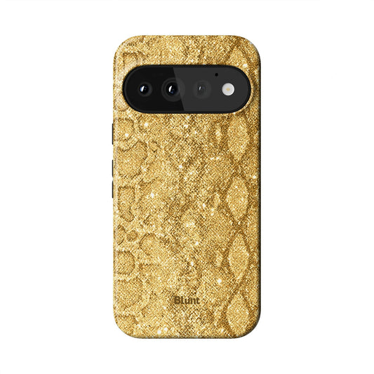 Golden Python Pixel Case - Blunt Cases
