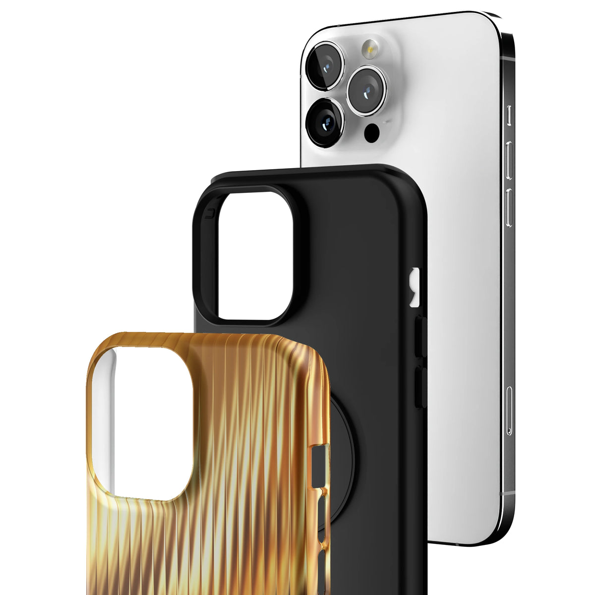 Golden Ripple iPhone Case gallery - Iphone_13_Pro_Max_3