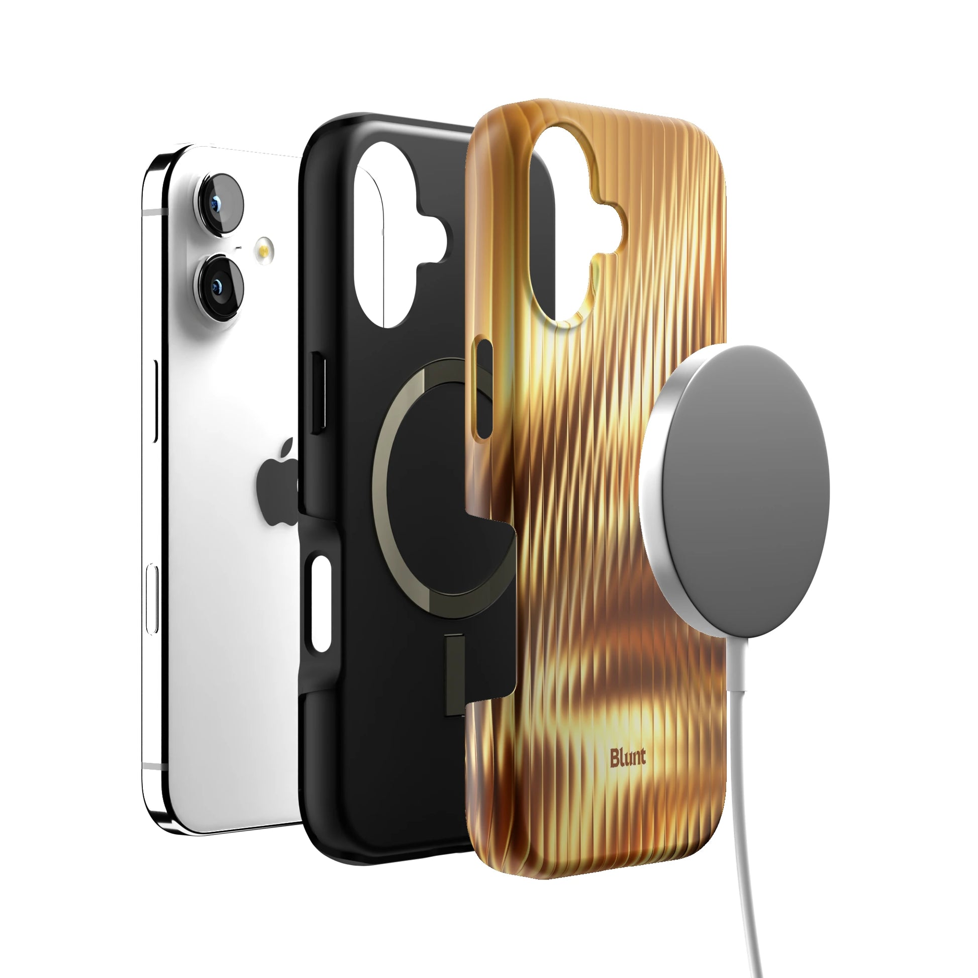 Golden Ripple iPhone Case gallery - Iphone_17_Iphone_4