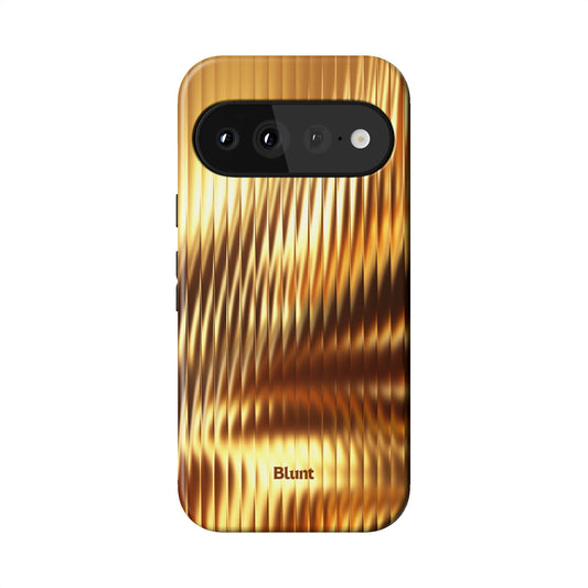 Golden Ripple Pixel Case - Blunt Cases
