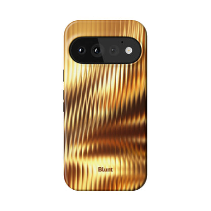Golden Ripple Pixel Case - Blunt Cases