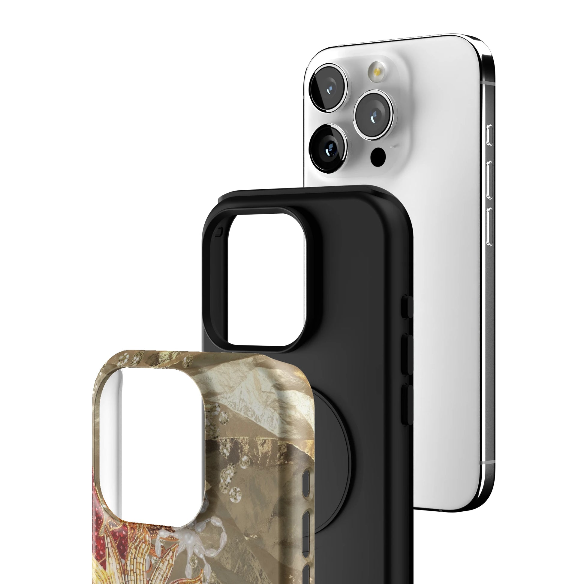 Golden Solstice iPhone Case gallery - Iphone_15_Pro_3