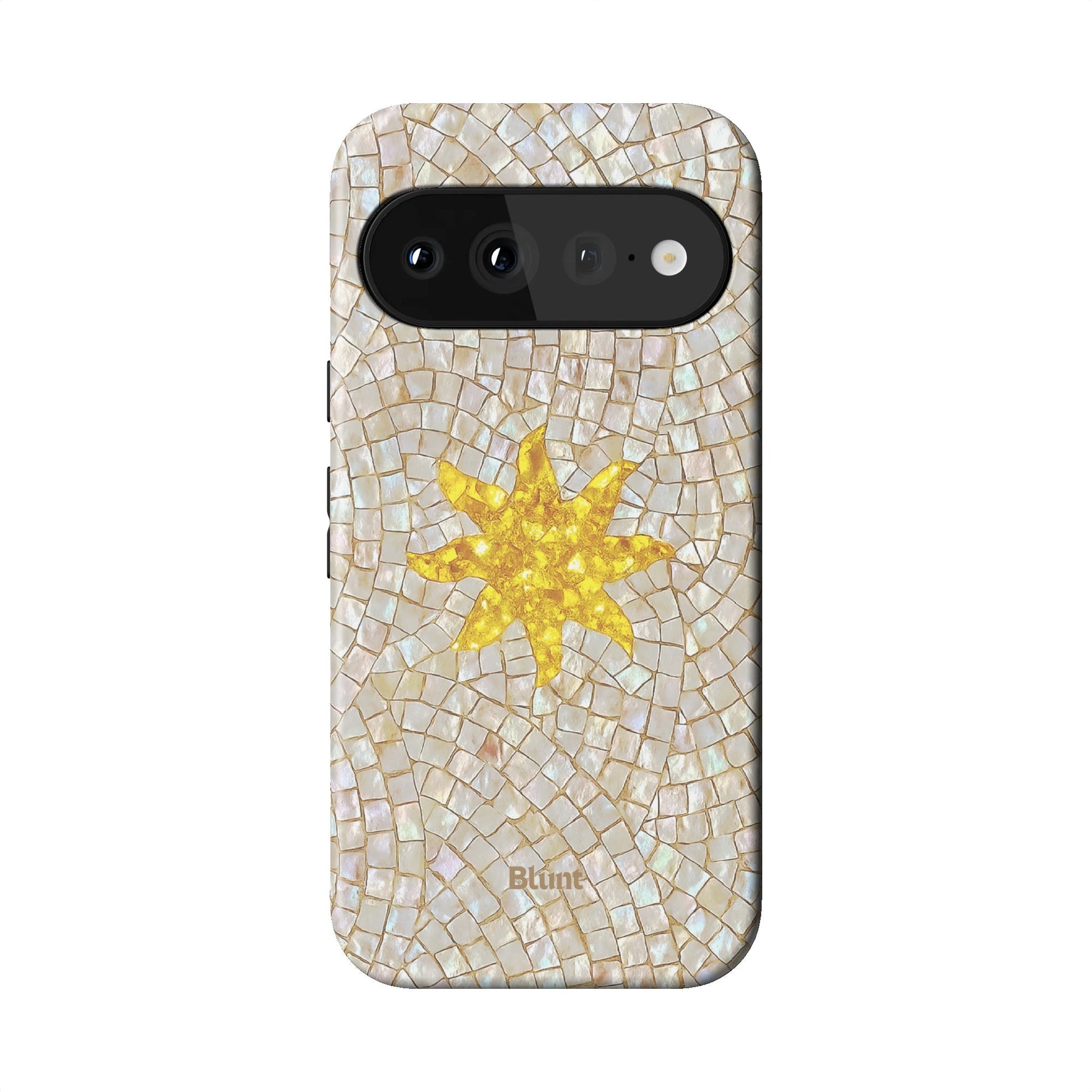 Golden Sunstone Pixel Case - Blunt Cases